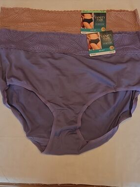 Vanity Fair Effortless Briefs Set Of 2 Size 8 XL